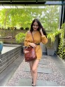 Women Crossbody Vintage Bag Brown Handbag Genuine Leather Purse